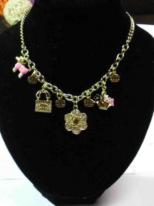CHANEL 8 CHARMS NECKLACE