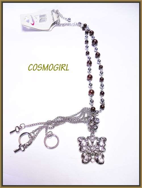 CRAZZZY R1 AUCTION - Totally irresistible with a twist of Pearl beads, Diamante & Silver