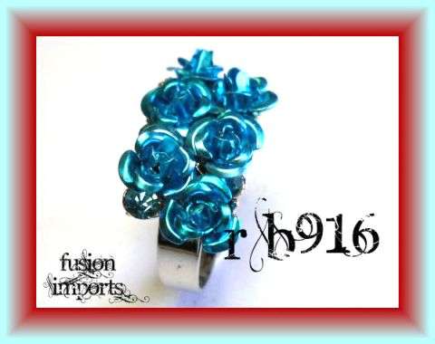 CRAZZZY R1 AUCTION - STUNNING ROSE RING - ADJUSTABLE SIZE