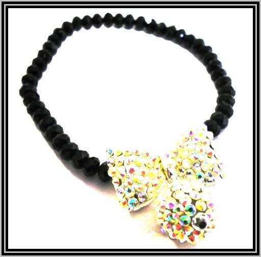 STUNNING GLASS BEAD ANKLE CHAIN FOR SUMMER - STRETCHABLE
