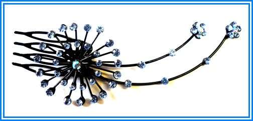 BE THE DIVA THAT U ARE WITH THIS DIAMANTE HAIRSLIDE