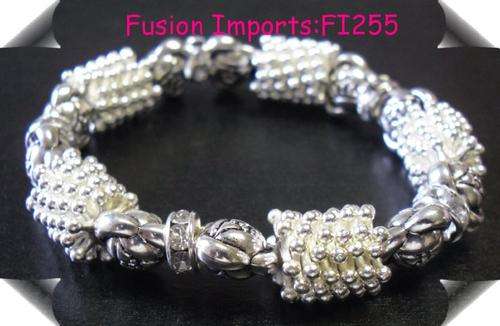 CRAZZZY R1 AUCTION - STRETCH BRACELET WITH ROSE DETAIL