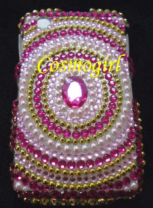 FREE SHIPPING - BLACKBERRY 8520 BLING COVER