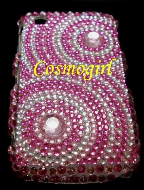 FREE SHIPPING - BLACKBERRY 8520 BLING COVER