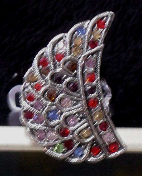 CRAZZZY R1 AUCTION - STUNNING RHINESTONE RING - SIZES 18 & 19 AVAILABLE