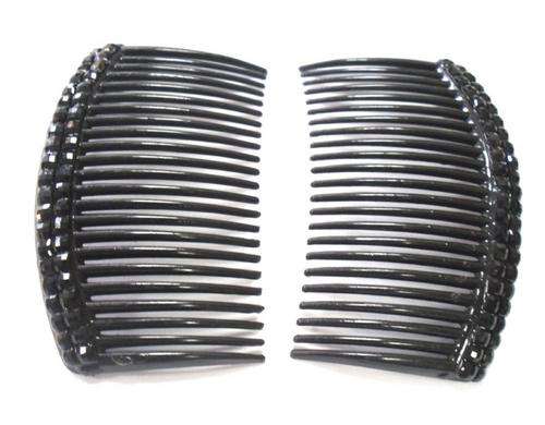 CRAZZZY R1 AUCTION - PAIR OF BLING BLING HAIR COMBS