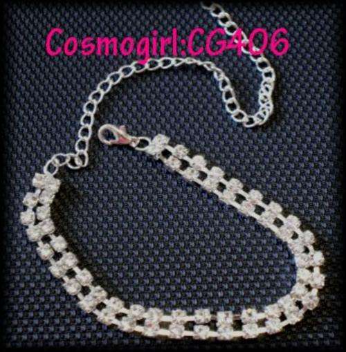 CRAZZZY R1 AUCTION - 2 ROW DIAMANTE BRACELET
