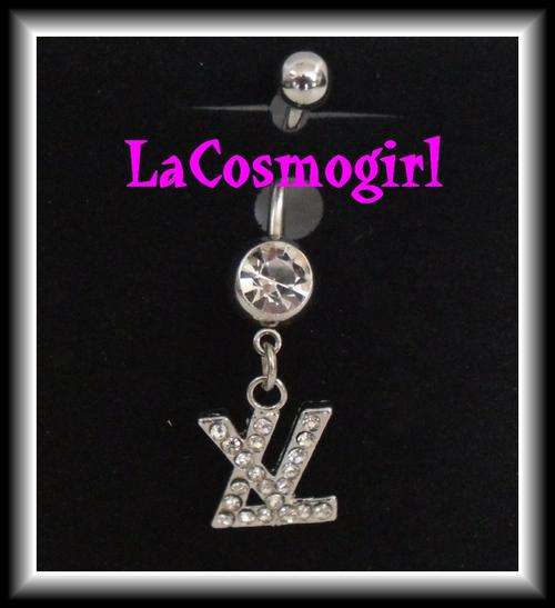 CRAZZZY R1 AUCTION - DIAMANTE LV BELLY RING