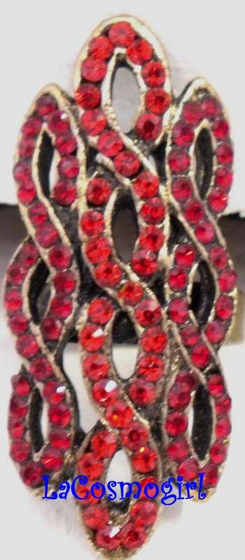 CRAZZZY R1 AUCTION - stunning rhinestone ring