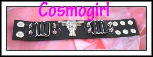 SPIKE LEATHER WRIST BAND - Latest Trends