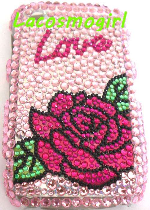 FREE SHIPPING - BLACKBERRY 8520 / 9300 CURVE BLING COVER