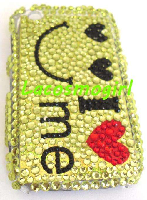 FREE SHIPPING - BLACKBERRY 8520 / 9300 CURVE BLING COVER