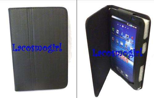 7" GALAXY TABLET LEATHER BOOK STYLE COVER - P1000
