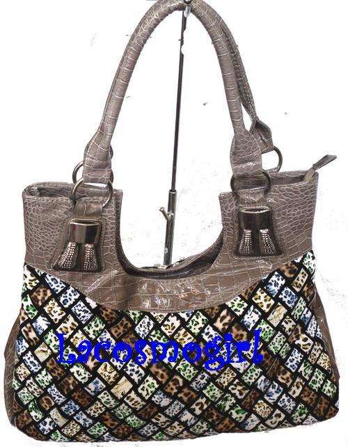 STUNNING PRINTED DESIGN HANDBAG - 42cm X 32cm
