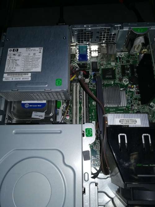 HP 8000 Elite pc complete!