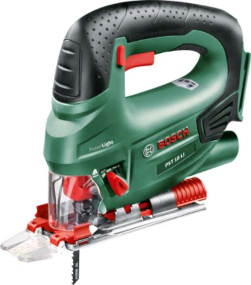 Cordless jigsaw (without battery and charger) PST 18 LI PST 18 LI Lithium-ion Cordless Jigsaw – the first combination of compact and cordless on the jigsaw market!
