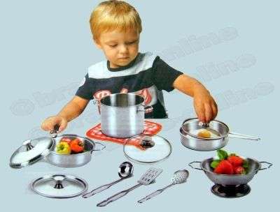 *** High Quality Stainless Steel Cooking PlaySet ***
