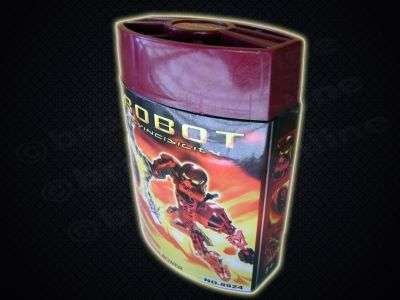 *** Invincibility Brick Build Robot Toy *** - Red