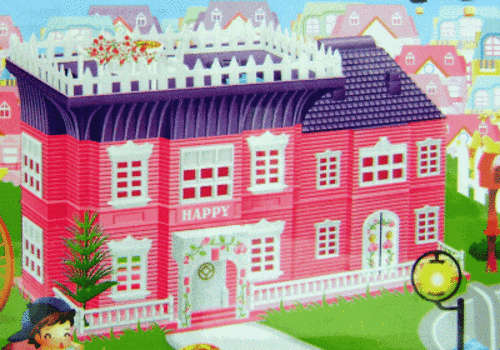 LATEST!!! *** Portable Mini  Luxury Villa Dollhouse ***