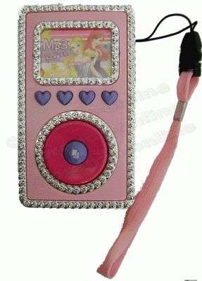 *** Bling-Bling I-Pod Style Play Mp3 Player with Music and Lights ***