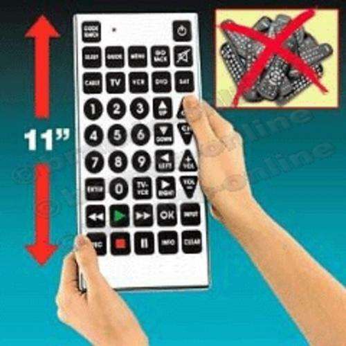 *** JUMBO Universal 8-in1 Remote Control *** - Never fight over that lost remote control Again!!!