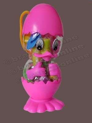 NEW!!! *** "CHICK IN AN EGG" Moneybank filled with Play Dough and Play Dough Toys!!! ***