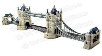 *** Tower Bridge of London 3D Popout Puzzle ***