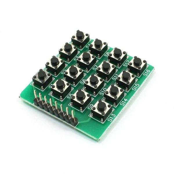 4x4 Matrix Keypad Module (for Arduino, PIC, ARM, DSP, AVR, Etc.)