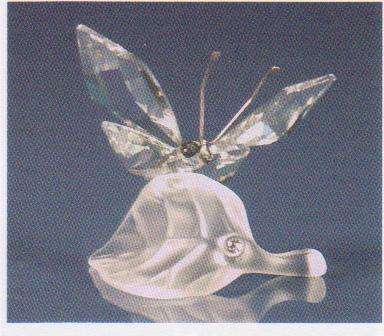 Swarovski  Butterfly on Leaf