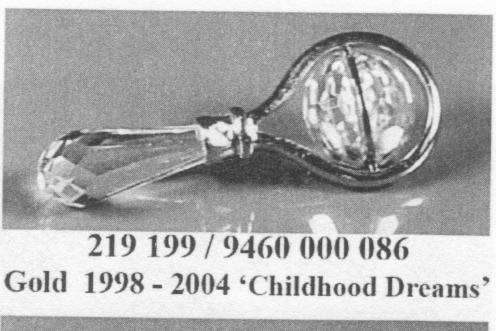 Swarovski Baby Rattle - Retired