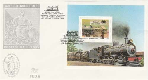 FED6 Covers: Namibia,RSA,Transkei,Ciskei,Bophuthatswana and Venda-see scans