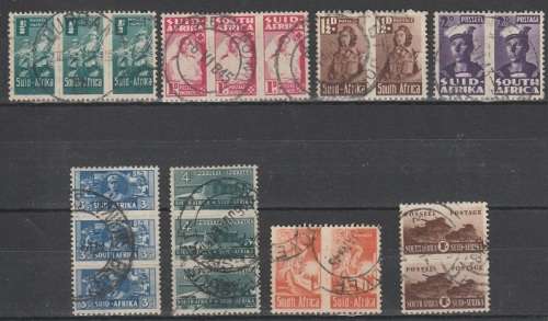 UNION OFSA:1942-44: SMALL WAR ISSUE: COMPLETE SET: USED