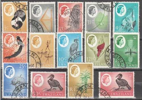 SWAZILAND COLLECTION:UMM AND USED SETS: 1962:2 SCANS