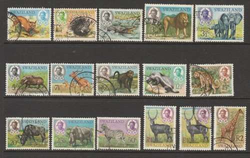SWAZILAND:1969:DEFINITIVE SET: USED