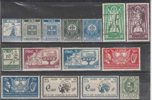 Ireland: From 1922 to 1964: Used, M  and LMM : 3 SCANS-some sets included