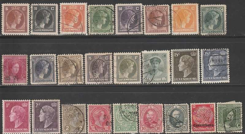 LUXEMBOURG COLLECTION : USED