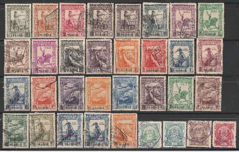 MOCAMBIQUE/COMPANHIA/EARLY  COLLECTION :USED:4 SCANS