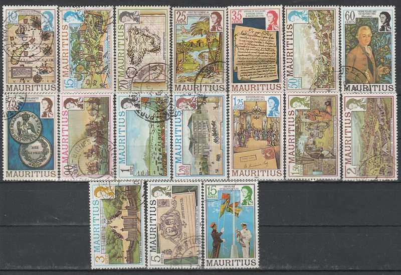 MAURITIUS: 1978: USED SET