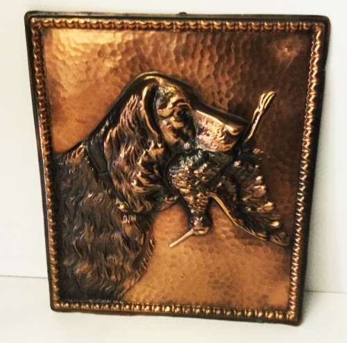 VINTAGE BEATEN COPPER PLAQUE!!! *EXPENSIVE* *SIMILAR ITEMS SELL FOR THOUSANDS ON EBAY!*