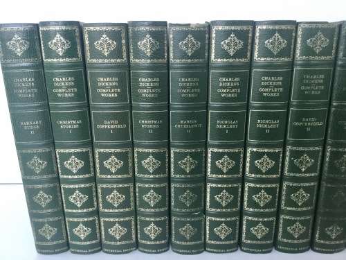 HARDCOVER 16 BOOK DICKENS COLLECTION!! HIGHLY COLLECTABLE! *PRINTED IN SWITZERLAND*