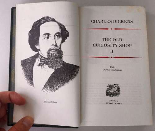 HARDCOVER 16 BOOK DICKENS COLLECTION!! HIGHLY COLLECTABLE! *PRINTED IN SWITZERLAND*