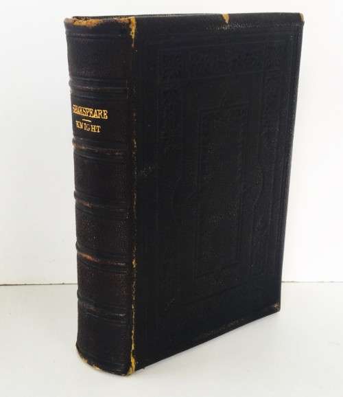 1884 HARDCOVER GOLD LEAF SHAKESPEARE KNIGHTS!!!! OTHER EDITIONS SELL FOR R11000+++ *VALUABLE*