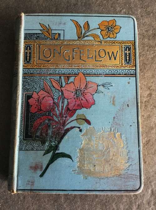 BEAUTIFUL ANTIQUE 1800's POETICAL WORKS OF LONGFELLOW!! *RARE* *HIGHLY COLLECTIBLE*
