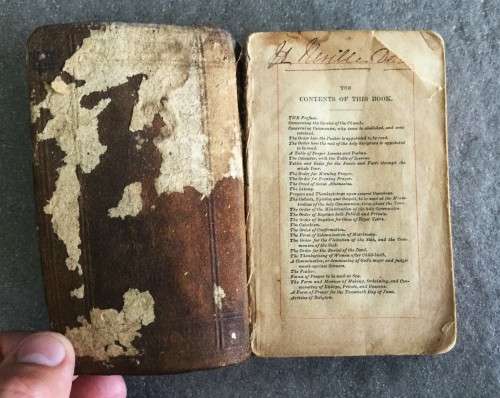 ANTIQUE BOOK OF COMMON PRAYER!! *HIGHLY COLLECTIBLE*