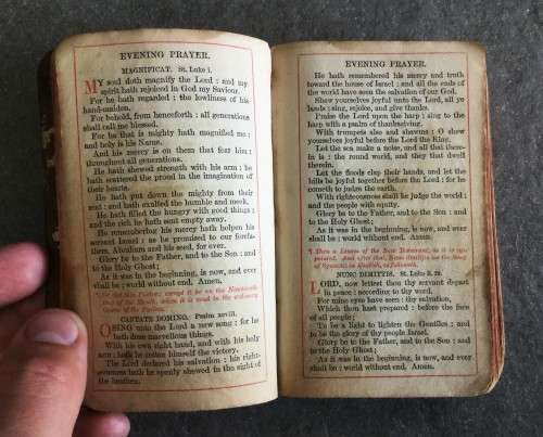 ANTIQUE BOOK OF COMMON PRAYER!! *HIGHLY COLLECTIBLE*
