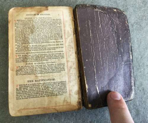ANTIQUE BOOK OF COMMON PRAYER!! *HIGHLY COLLECTIBLE*