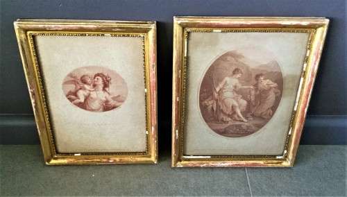 SET OF TWO, 1783 GEORGIAN  BARTOLOZZI LITHOGRAPHS!!  *SIMILAR SETS WORTH R10000+*