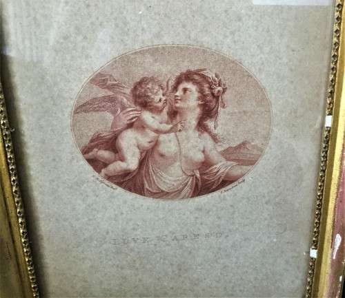 SET OF TWO, 1783 GEORGIAN  BARTOLOZZI LITHOGRAPHS!!  *SIMILAR SETS WORTH R10000+*