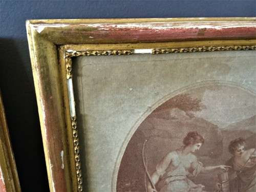 SET OF TWO, 1783 GEORGIAN  BARTOLOZZI LITHOGRAPHS!!  *SIMILAR SETS WORTH R10000+*