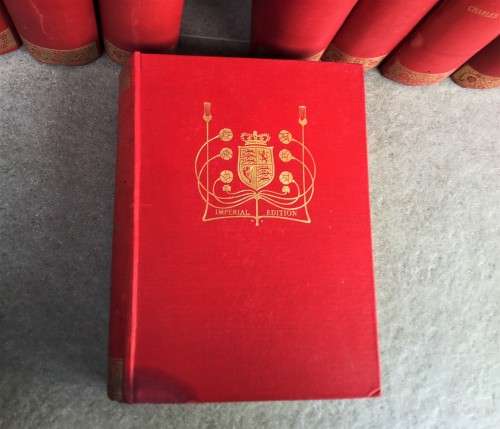 ANTIQUE 1904 COMPLETE 16 BOOK DICKENS SET!! *HIGHLY COLLECTIBLE* *RARE*